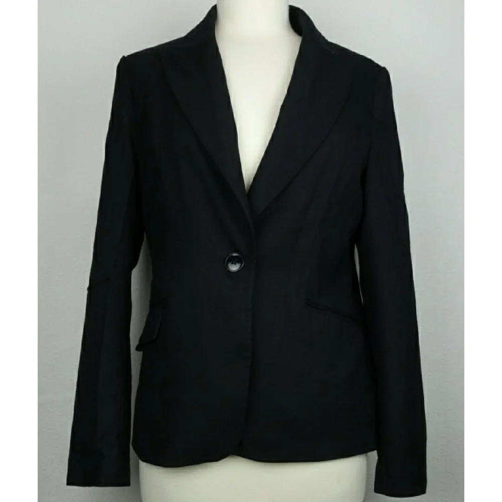 H&M black BLAZER size 12 - Picture 1 of 11